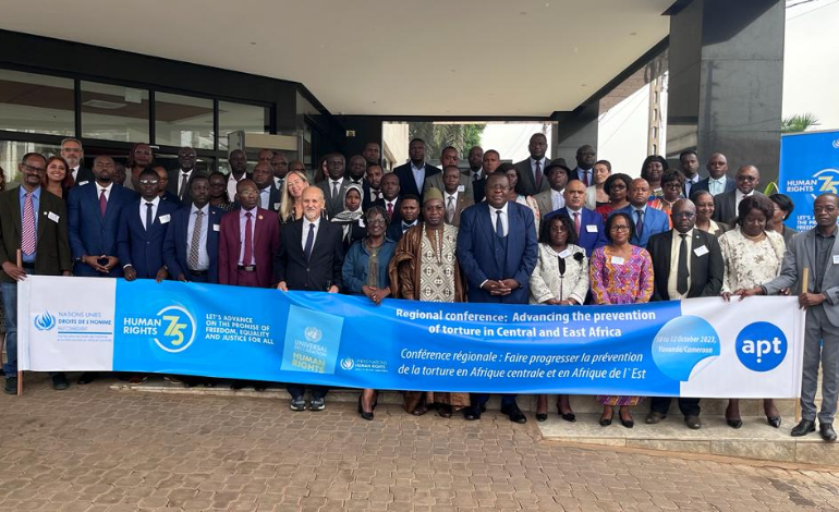 Conférence interrégionale sur la prévention de la torture à Yaoundé
