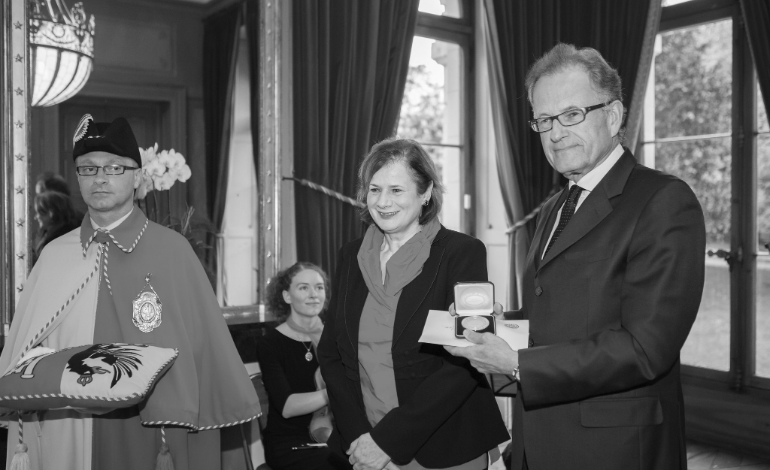 Remise de médaille