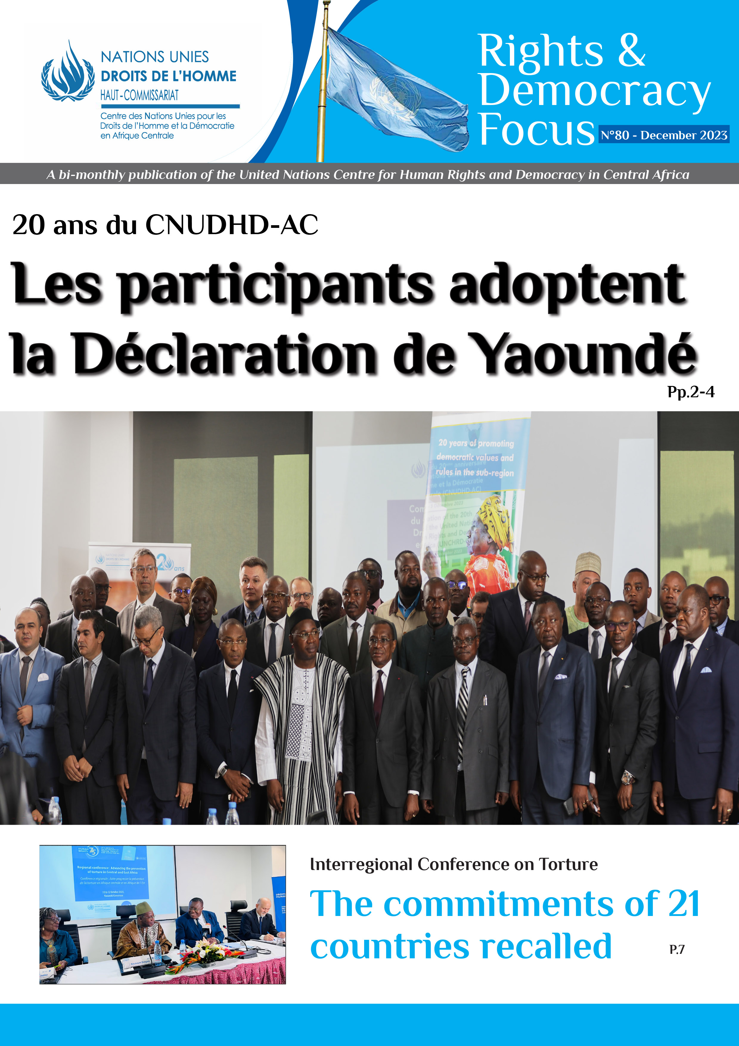 Bulletin R&D Focus 80 de décembre 2023